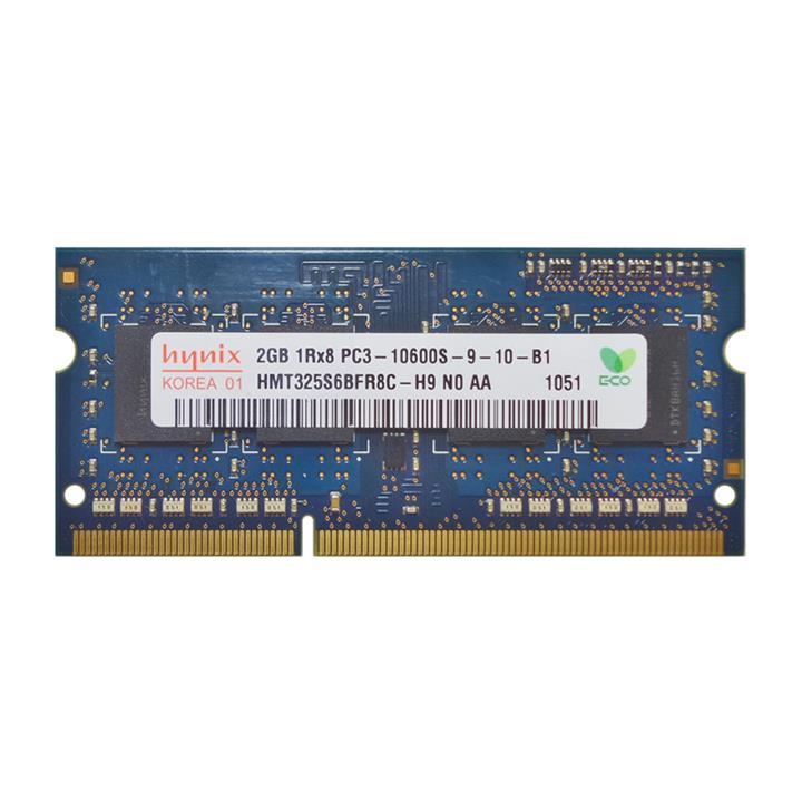 رم لپ تاپ DDR3 تک کاناله ۱۳۳۳ مگاهرتز CL9 هاینیکس مدل ۱۰۶۰۰S ظرفیت ۲ گیگابایت